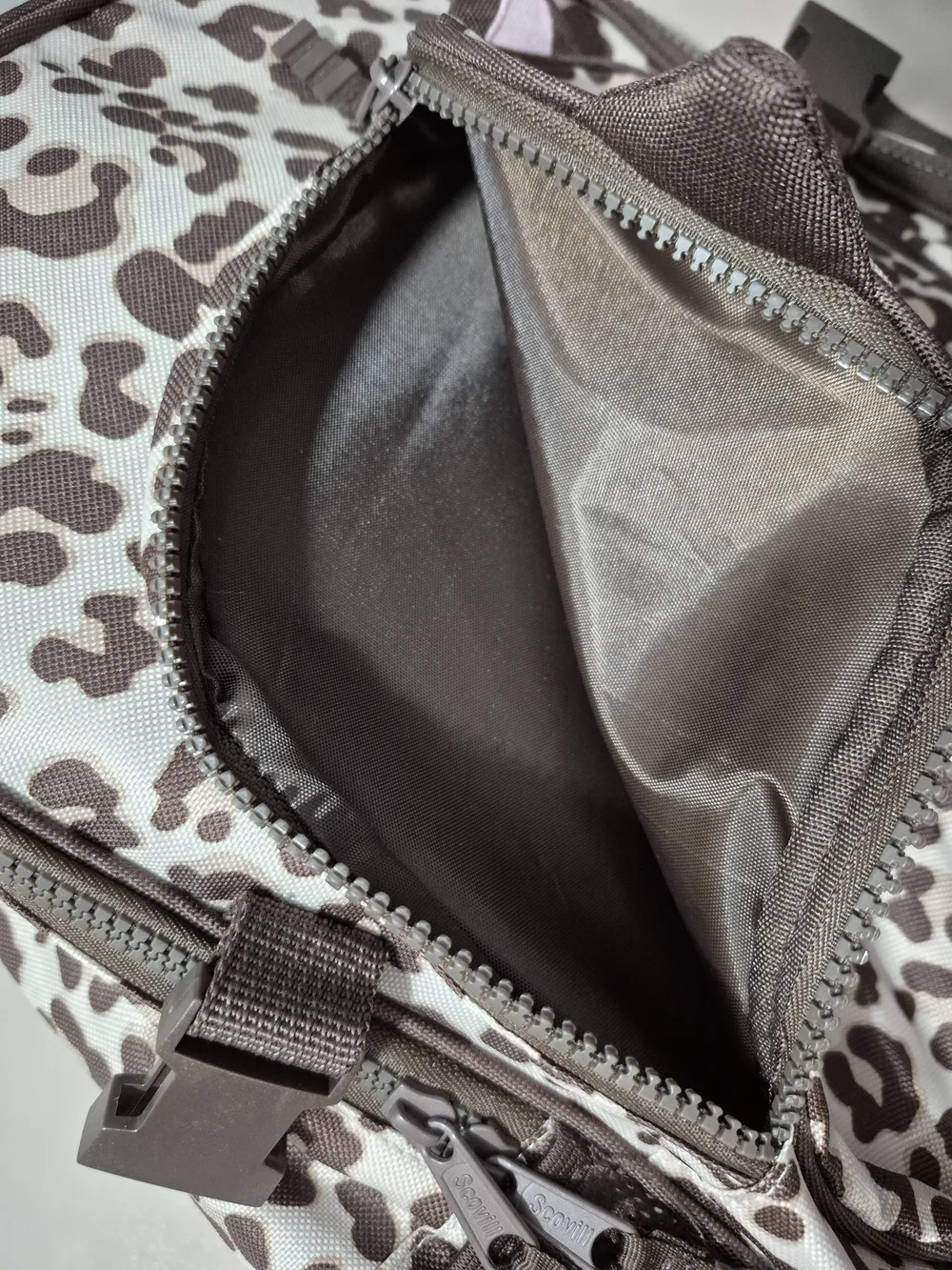 Gymboree Leopard Cat Ear Backpack Brown Cream Girls